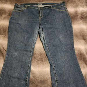 Womans Old Navy flirt boot cut jeans size 18